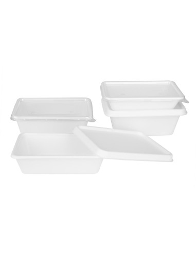 Couvercles PET Fiesta Recyclable - lot de 100