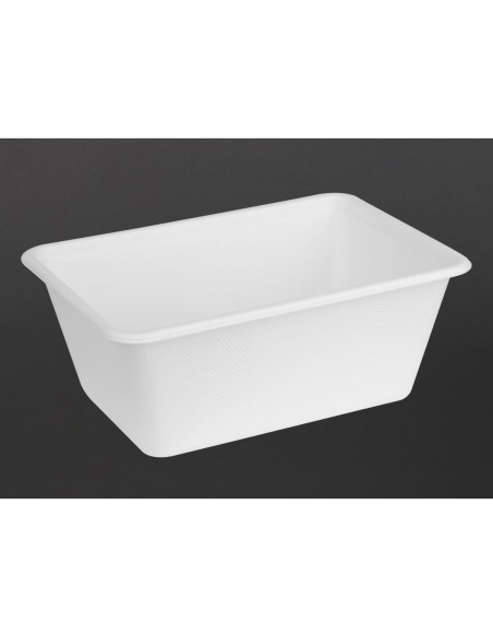 Barquettes alimentaires Fiesta Compostable 1000 ml - Lot de 100