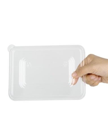 Couvercles PET Fiesta Recyclable - lot de 100