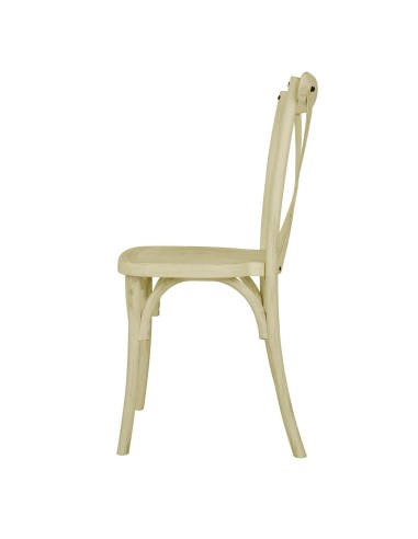 Chaises Bolero Manhattan 4 pcs - design croisé, résine