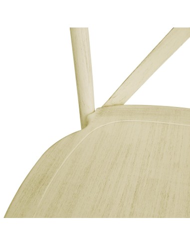 Chaises Bolero Manhattan 4 pcs - design croisé, résine