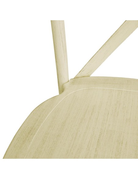 Chaises Bolero Manhattan 4 pcs - design croisé, résine
