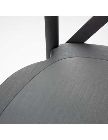 Chaises Manhattan Bolero noires - lot de 4, design élégant