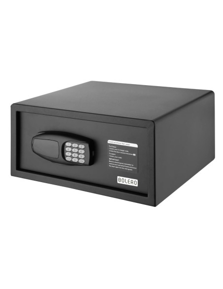 Coffre-fort d'hôtel Bolero - Sécurité portable 35,5 cm