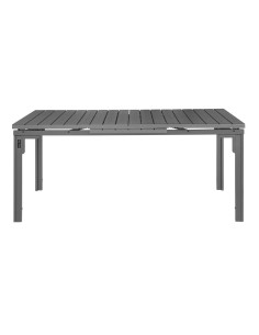 Table d'extérieur extensible Bolero Valletta gris 1800mm 2