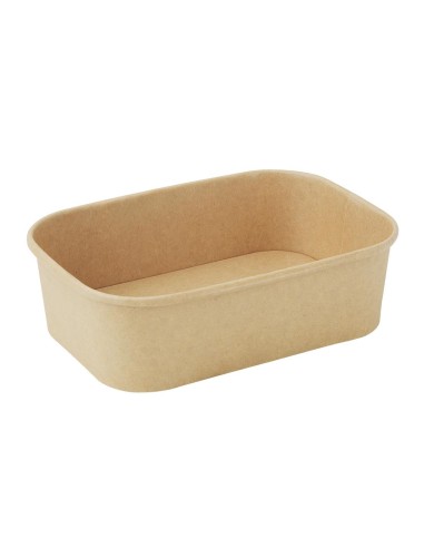 Barquettes alimentaires rectangulaires Fiesta 650 ml - lot de 300