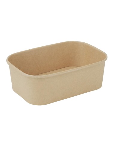 Barquettes alimentaires rectangulaires Fiesta 750 ml - Lot de 300