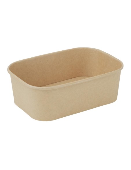 Barquettes alimentaires rectangulaires Fiesta 750 ml - Lot de 300