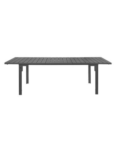 Table d'extérieur extensible Bolero Valletta gris 1800mm