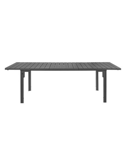 Table d'extérieur extensible Bolero Valletta gris 1800mm
