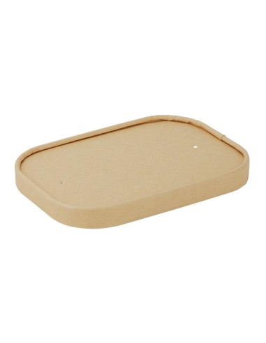 Couvercles en papier Fiesta Recyclable 300 pcs - 173x123x16 mm