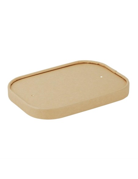 Couvercles en papier Fiesta Recyclable 300 pcs - 173x123x16 mm