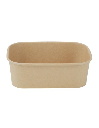 Barquettes alimentaires rectangulaires Fiesta 750 ml - Lot de 300