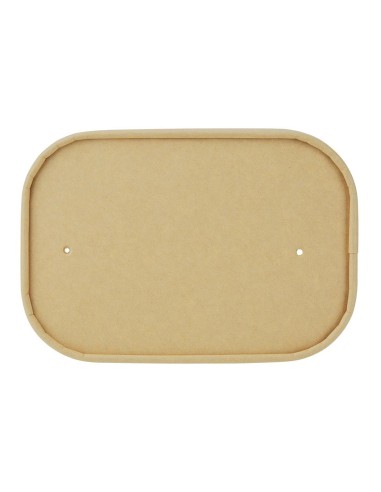 Couvercles en papier Fiesta Recyclable 300 pcs - 173x123x16 mm