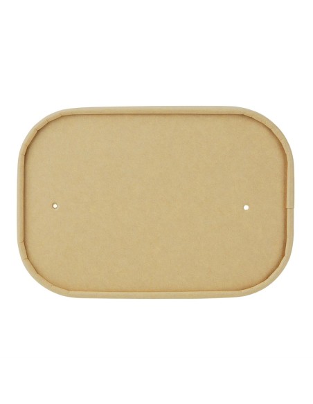 Couvercles en papier Fiesta Recyclable 300 pcs - 173x123x16 mm