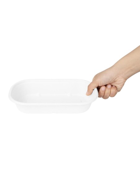 Barquettes ovales Fiesta Compostable 850 ml - Lot de 100