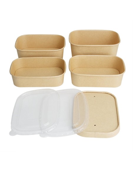 Couvercles PP Fiesta Recyclable 300 pcs - 173x123mm