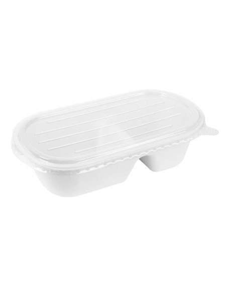 Couvercles PET pour barquettes ovales 850/900 ml - Fiesta