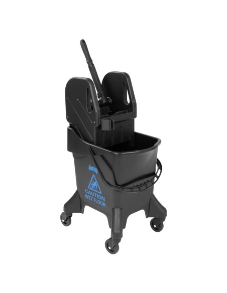 Seau essoreur haut 20 L Jantex - bleu