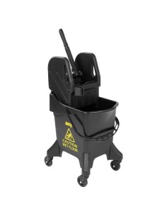 Seau essoreur haut 20L Jantex jaune - ergonomique