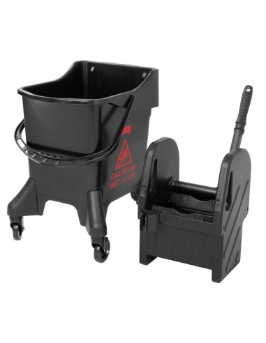 Seau essoreur haut 20 L Jantex rouge - Ergonomie et sécurité