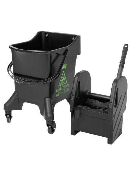 Seau essoreur haut 20 L Jantex vert - Nettoyage professionnel