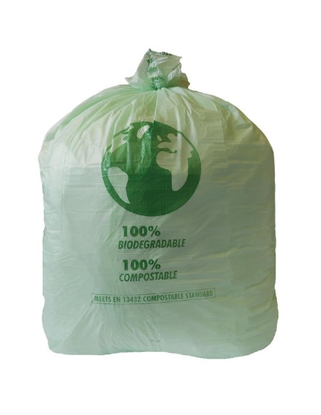 Sacs poubelle compostables Jantex 90L - lot de 20