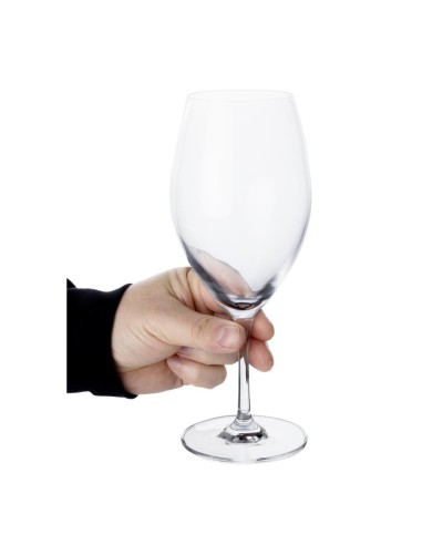 Verres à vin rouge en cristal Olympia Cantina 475ml - lot de 6