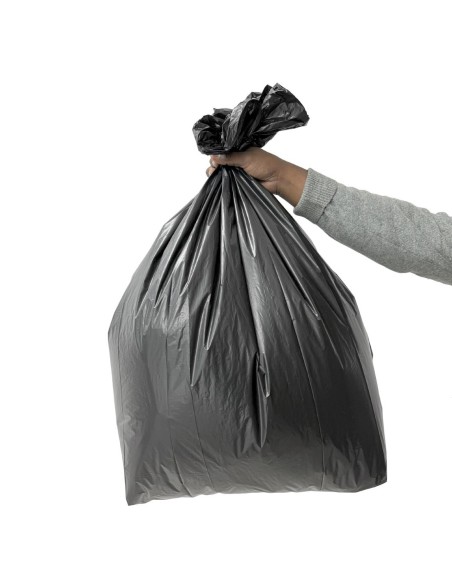 Sacs-poubelle noirs Jantex 80 L - lot de 200
