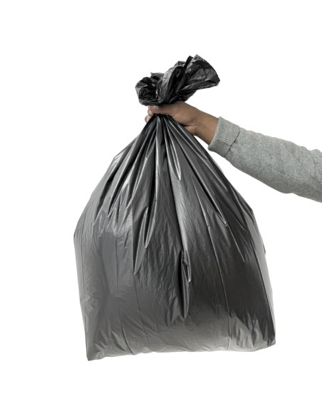 Sacs poubelle noir Jantex 70L - lot de 200