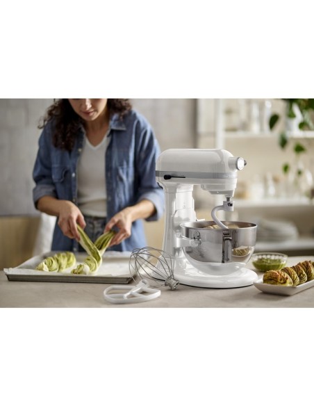 Robot pâtissier professionnel KitchenAid 5,2 L blanc
