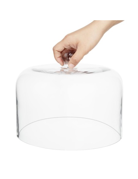 Cloche en verre Olympia 240x190 mm - Présentation de gâteaux