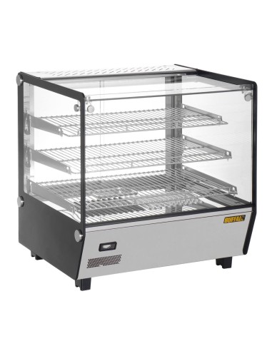 Vitrine chauffante Buffalo 120L - Présentoir comptoir