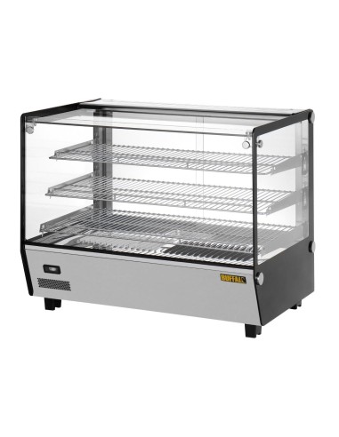 Vitrine chauffante Buffalo 160L - comptoir élégant