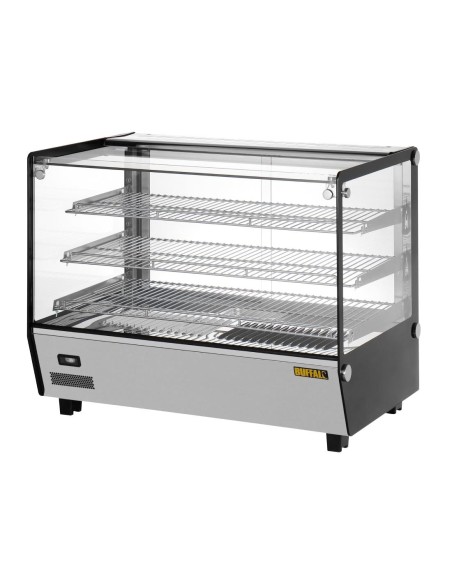 Vitrine chauffante Buffalo 160L - comptoir élégant