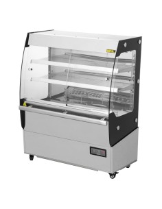 Vitrine chauffante Buffalo 200L - LED et contrôle numérique 2