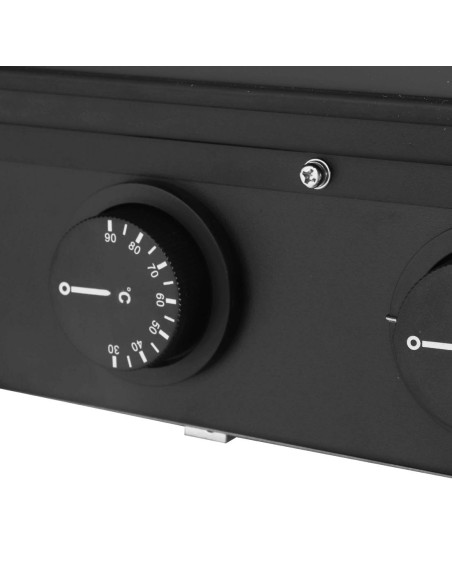 Présentoir chauffant Buffalo HW921 libre-service - 4 bacs GN 1/2
