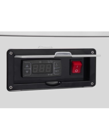 Vitrine chauffante Buffalo 200L - LED et contrôle numérique