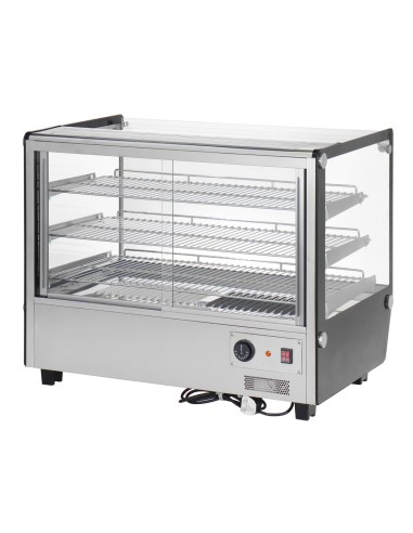 Vitrine chauffante Buffalo 160L - comptoir élégant
