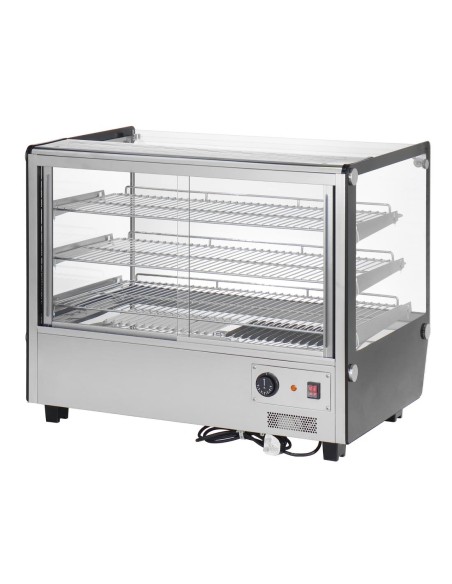 Vitrine chauffante Buffalo 160L - comptoir élégant