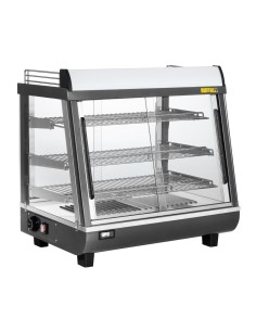 Vitrine chauffante Buffalo 96L - portes coulissantes