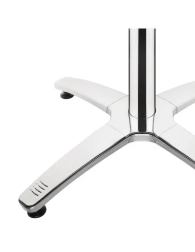 Pied de table 4 pieds en aluminium Bolero