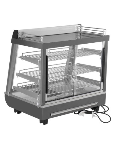 Vitrine chauffante Buffalo 96L - portes coulissantes