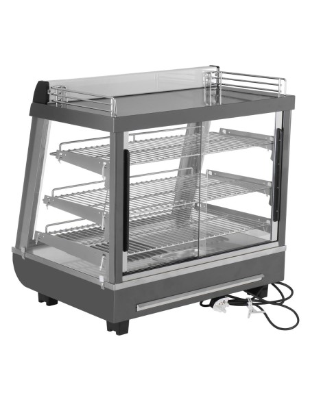 Vitrine chauffante Buffalo 96L - portes coulissantes