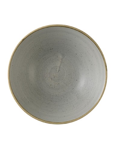 Assiettes creuses Churchill Stonecast Grey 180 mm - Lot de 6