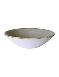 Assiettes creuses Churchill Stonecast Grey 205 mm - Lot de 6 2
