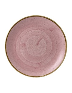 Assiettes Churchill Stonecast Petal Pink 254 mm - Lot de 12
