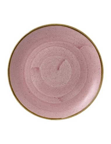 Assiettes Churchill Stonecast Petal Pink 254 mm - Lot de 12
