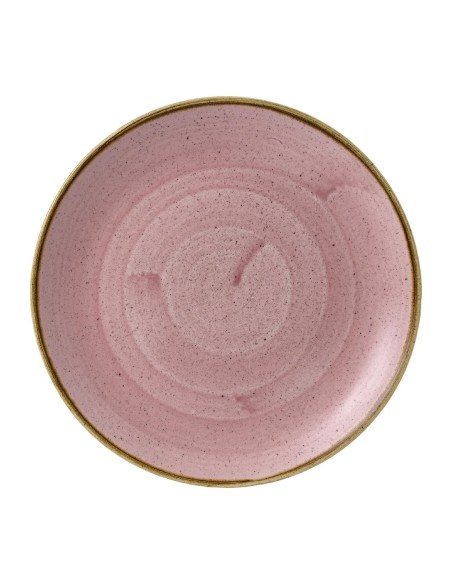 Assiettes Churchill Stonecast Petal Pink 254 mm - Lot de 12
