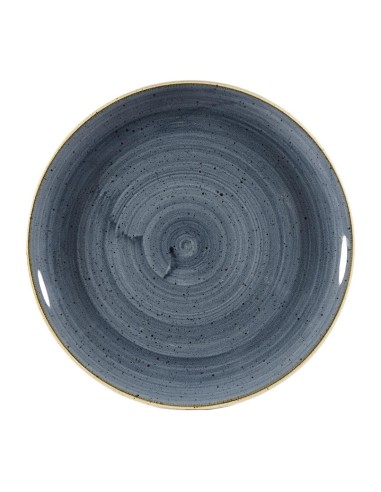 Assiettes Churchill Stonecast Blueberry 228 mm - Lot de 12